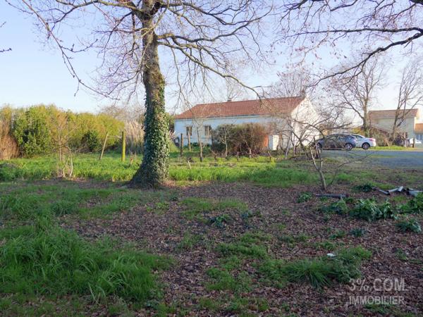 Maison Plain-pied 102 m² de 4 chambres à Rénover sur Terrain de 2 250 m² Saint-Philbert-de-Grand-Lieu (44310)