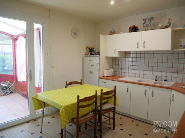 Maison Plain-pied 102 m² de 4 chambres à Rénover sur Terrain de 2 250 m² Saint-Philbert-de-Grand-Lieu (44310)