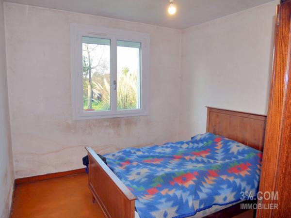 Maison Plain-pied 102 m² de 4 chambres à Rénover sur Terrain de 2 250 m² Saint-Philbert-de-Grand-Lieu (44310)