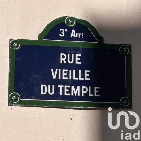 Appartement à vendre 3 pièces 38 m² Paris 3