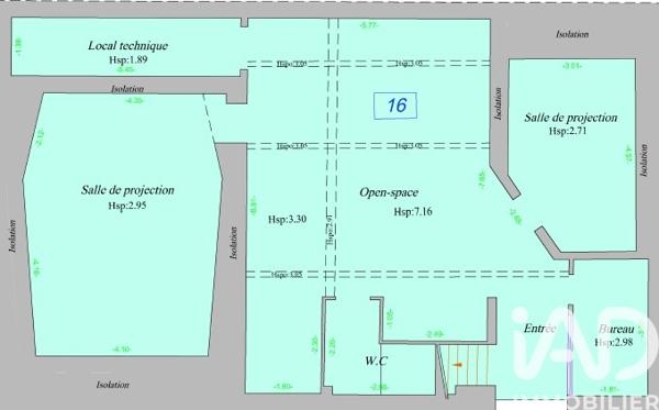 Immeuble à vendre 310 m² Montreuil