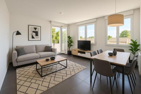 T2 LUMINEUX DANS PETITE COPROPRIÉTÉ PESSAC – 33600 – APPARTEMENT T2 – 53M²