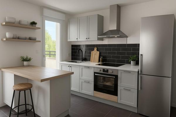 T2 LUMINEUX DANS PETITE COPROPRIÉTÉ PESSAC – 33600 – APPARTEMENT T2 – 53M²