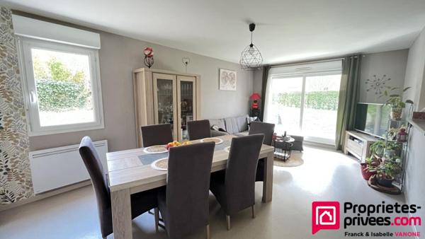 Appartement Type 3 - 73 m² habitables - place de parking privative + 1 garage - jardin