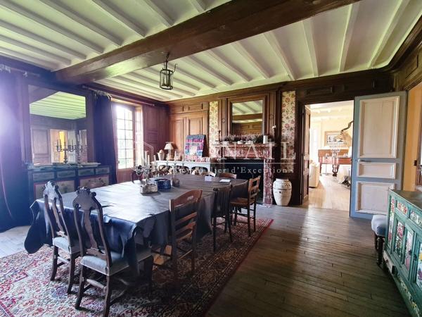 RARE ENSEMBLE IMMOBILIER, en partie classé Monument Historique, DANS LE PERCHE