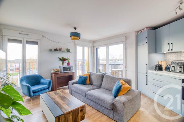 Appartement T3 à vendre  3 pièces - 58,14 m2 BESSANCOURT - 95