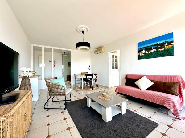 SUPERBE APPARTEMENT DE 63 M2 AVEC GRANDE TERRASSE ET VUE MER