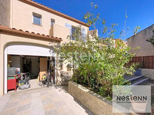 A vendre charmante maison de 90 m² avec 3 chambres, jardin et garage dans un environnement calme à Montpellier