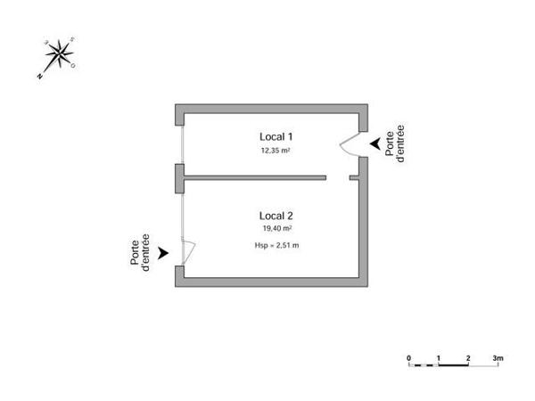 Local commercial 31.8 m² à Ferney Voltaire 60 A 86 RUE DE MEYRIN 01210 à louer