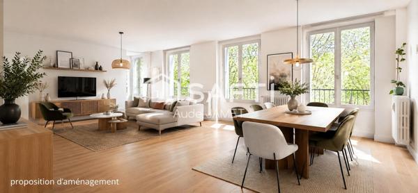 135 m2-Superbe appartement 5 chambres