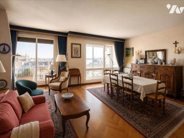 EXCLUSIVITE AV DE LAON, sect Jeanne d'Arc St Thomas 6 pièces balcons deux garages 124 m²