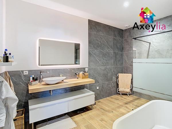 Roanne (42300) A VENDRE- ROANNE BORD DE LOIRE - MAISON DE VILLE TYPE LOFT AVEC TERRAIN ET PISCINE