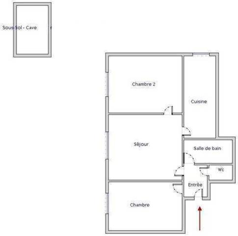 M° Mairie d'IVRY - T3 rénové