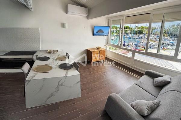 Appartement unique face à la marina de la Pointe du Bout