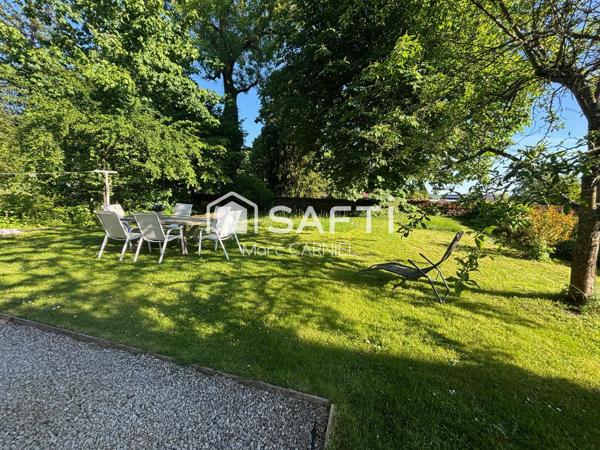 JOLI JUMELÉ 175m2, rénové, calme, jardin, parking
