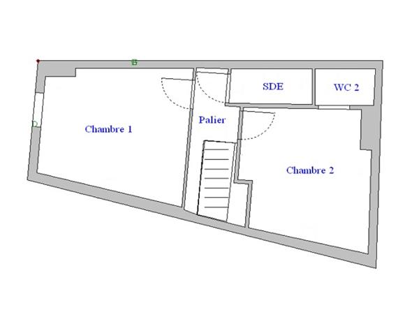 Appartement Chaville rive gauche 3 pièces en duplex 2 chambres ideal investisseur proche fôret