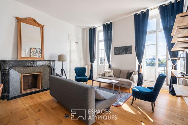 Charmant appartement meublé vue Loire Cœur de Nantes