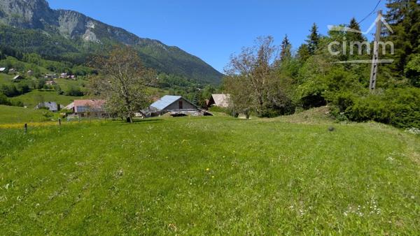 🏔️ Rare à la vente : Terrain avec vue panoramique au cœur de la Chartreuse - 1310 m2