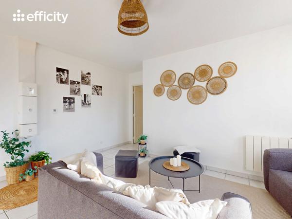 Appartement 3 pièces - 57 m² Exclusivité efficity