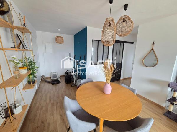 Appartement 64 m2 en hypercentre avec vue imprenable + parking + cave