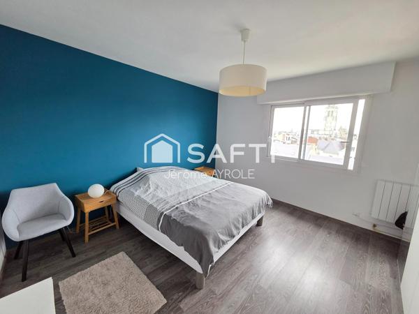 Appartement 64 m2 en hypercentre avec vue imprenable + parking + cave