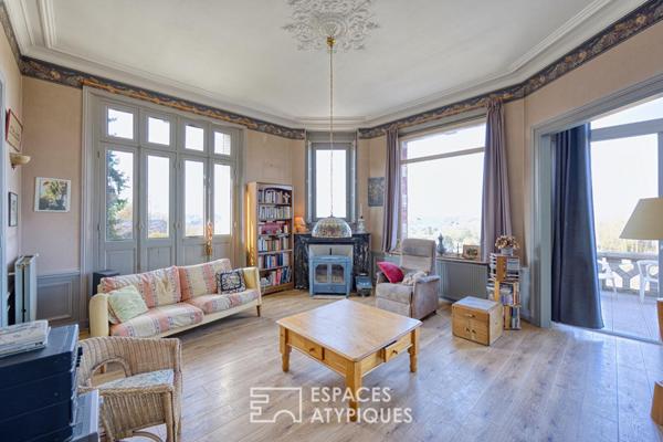 Maison de maître de caractère avec vue panoramique