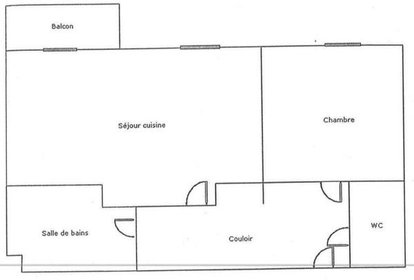 Appartement 2 pièces - 44000 Nantes
