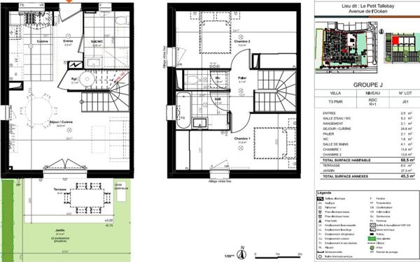 Maison à vendre    3 pièces •  Saint-Paul-lès-Dax