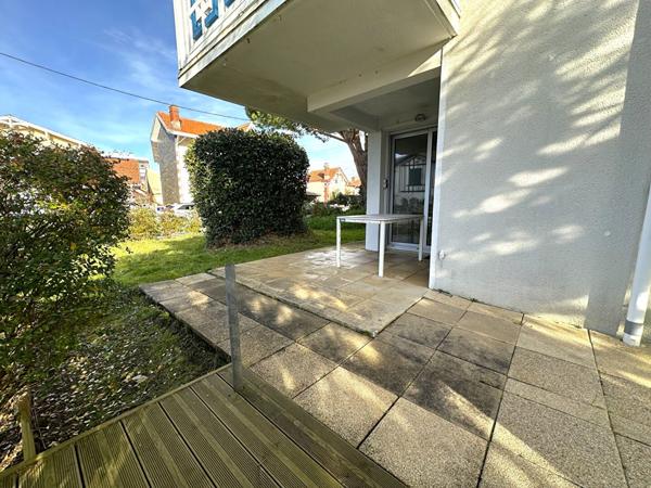 ARCACHON !  T2 de 37 m2, jardin de 150 m2, parking et cave !