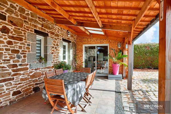 VENTE maison en pierre a YFFINIAC  4 chambres terrain de 2456m²!