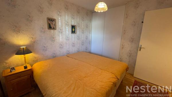 À vendre : Appartement avec une chambre, aperçu Mer avec jardin et garage à Quiberon, Port Maria