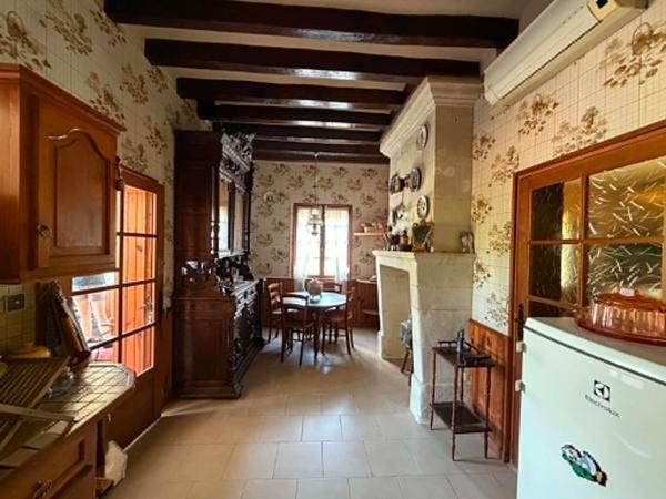 Maison ancienne à vendre à Saint Lambert des Levées, Saumur - 7 pièces, 128 m²