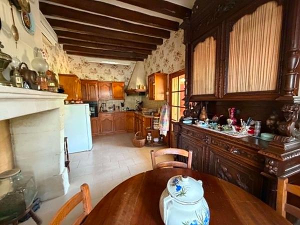 Maison ancienne à vendre à Saint Lambert des Levées, Saumur - 7 pièces, 128 m²