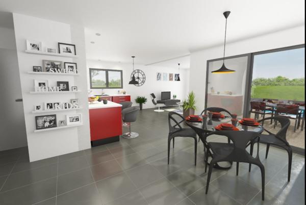 Terrain + Maison à vendre 6 pièces - 132 m²