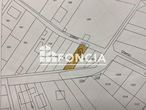 À vendre Terrain 289 m² - Aiglemont 08090