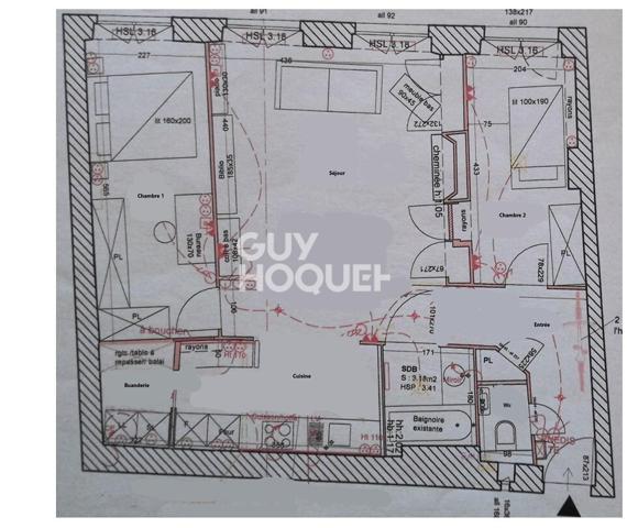 Appartement bourgeois T3 rénové au coeur du Plateau - vue dégagée