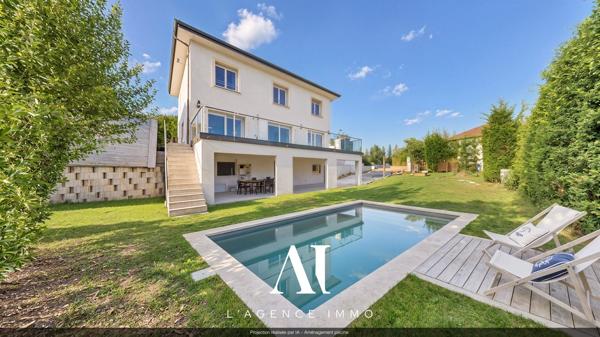 Villa T7 302m² Dpe A & A Sous-sol Garage Cessy 01170