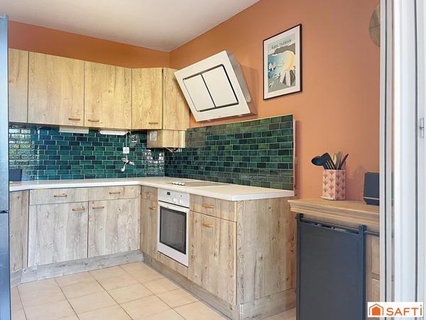 Appartement T3, 77 m² avec terrasse, cave et parking