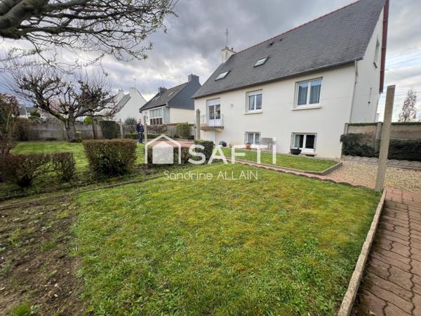 MAISON FAMILIALE A PLOUFRAGAN, 5 CHAMBRES, JARDIN