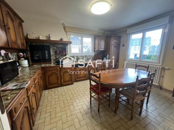 MAISON FAMILIALE A PLOUFRAGAN, 5 CHAMBRES, JARDIN