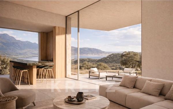 LUMIO – PROJET D’EXCEPTION AVEC VUE MER PANORAMIQUE – VILLA CONTEMPORAINE EN VEFA