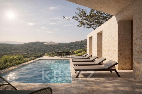 LUMIO – PROJET D’EXCEPTION AVEC VUE MER PANORAMIQUE – VILLA CONTEMPORAINE EN VEFA