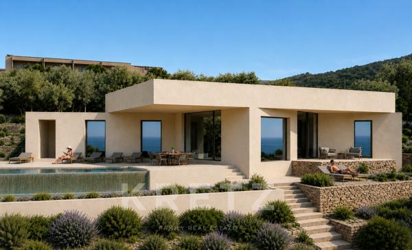 LUMIO – PROJET D’EXCEPTION AVEC VUE MER PANORAMIQUE – VILLA CONTEMPORAINE EN VEFA