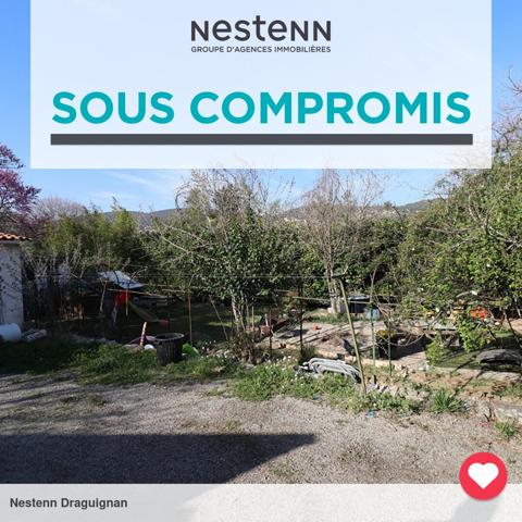 A VENDRE EXCLUSIVITE ! Draguignan Terrain constructible 600 m²