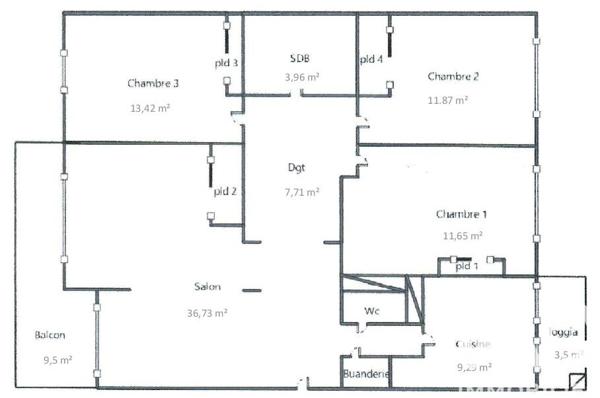 Appartement à vendre 4 pièces 101 m² Sainte-Foy-lès-Lyon
