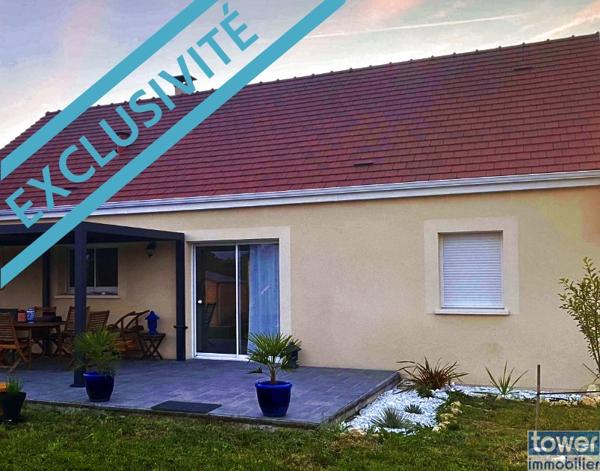 BELLE MAISON PLAIN-PIED LA CAMPAGNE EN VILLE étage aménageable