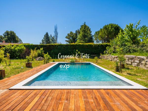 AIX-EN-PROVENCE OUEST – FONFIGUIÈRE | Villa contemporaine 5 chambres – 2 500 m² de terrain – Piscine 12×5