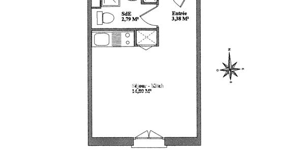 Location Studio meublé 20.97 m² - Avignon 84000