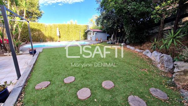 Charmante Villa - piscine - Appatement T3 indépendant - 2 grands garages / Local commercial