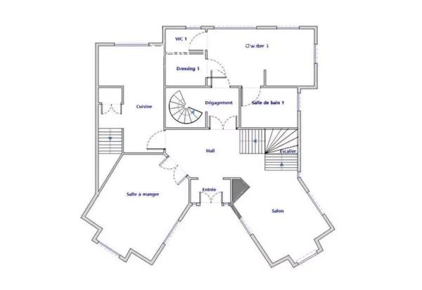 Saint Germain en Laye : Maison Art Déco